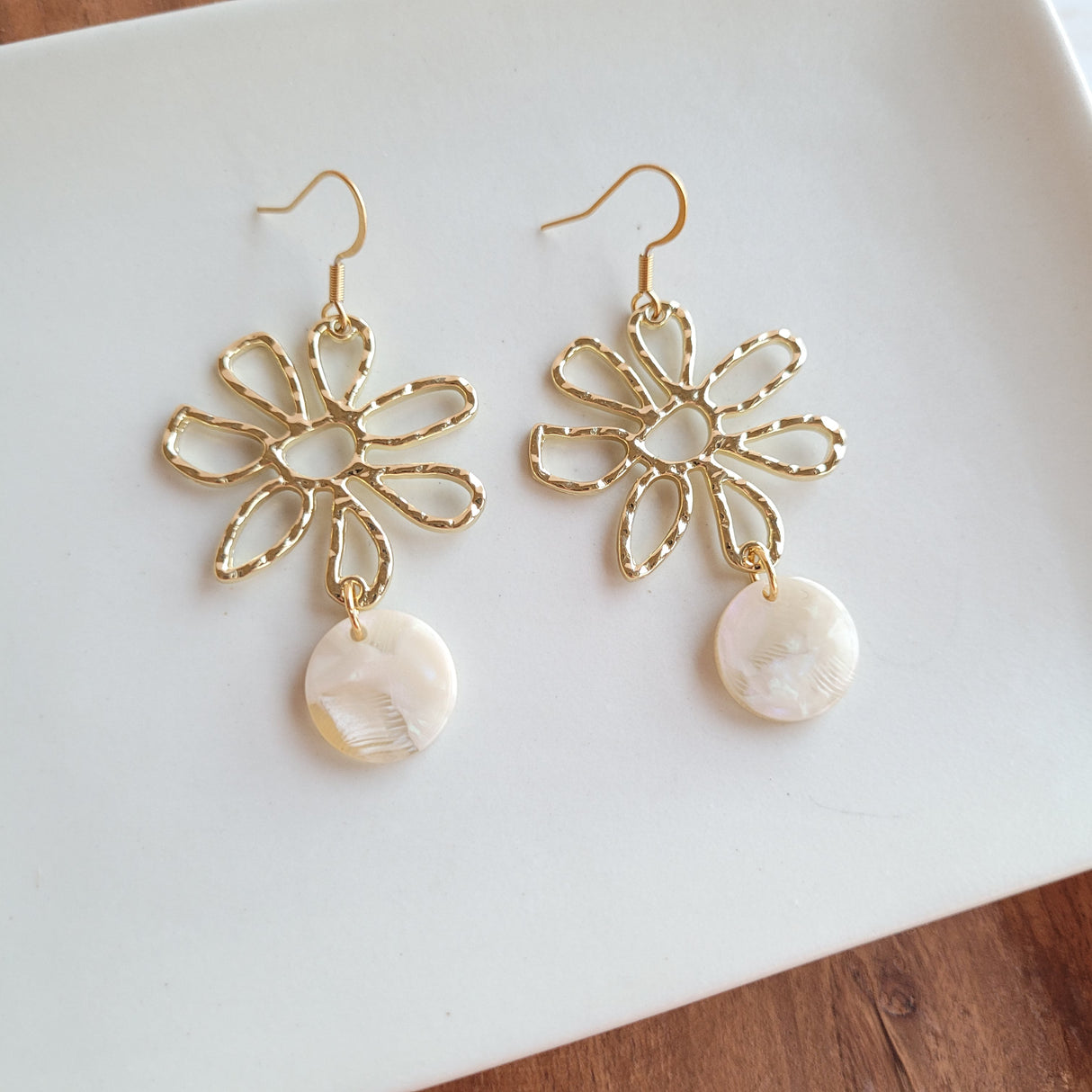Maisy Earrings - Cream from Spiffy & Splendid