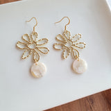 Maisy Earrings - Cream from Spiffy & Splendid