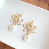Maisy Earrings - Cream from Spiffy & Splendid