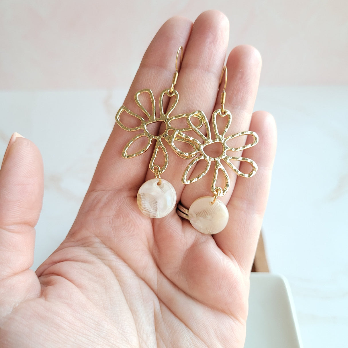 Maisy Earrings - Cream from Spiffy & Splendid