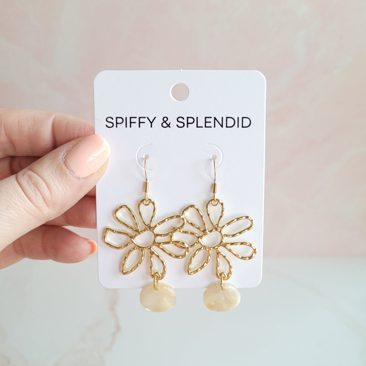 Maisy Earrings - Cream from Spiffy & Splendid