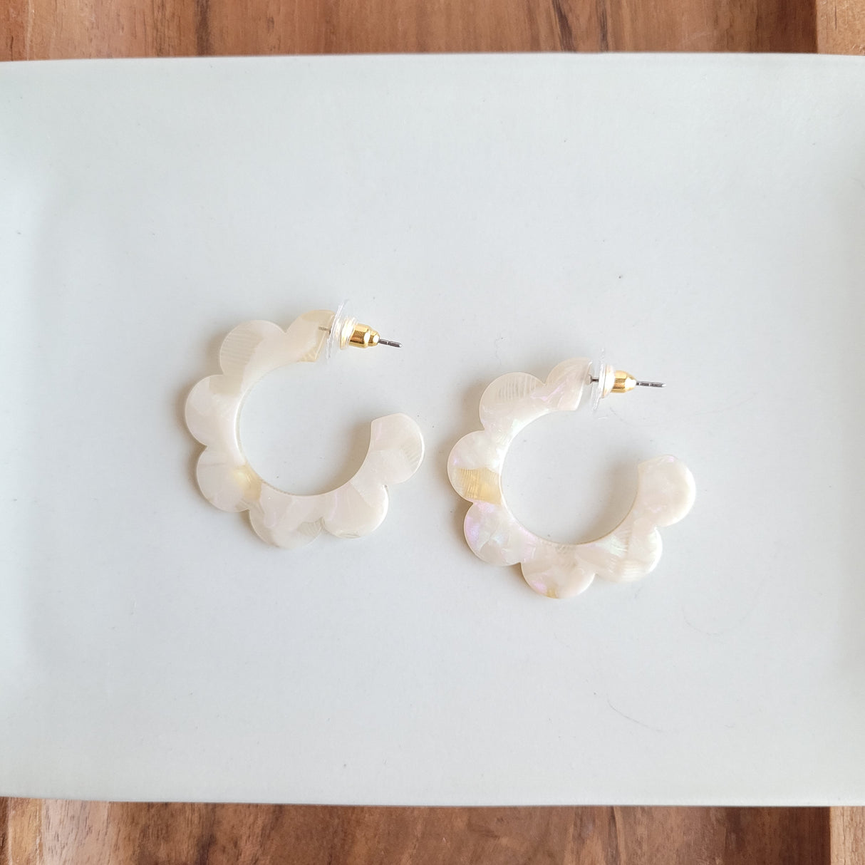 Flora Hoops - Cream from Spiffy & Splendid