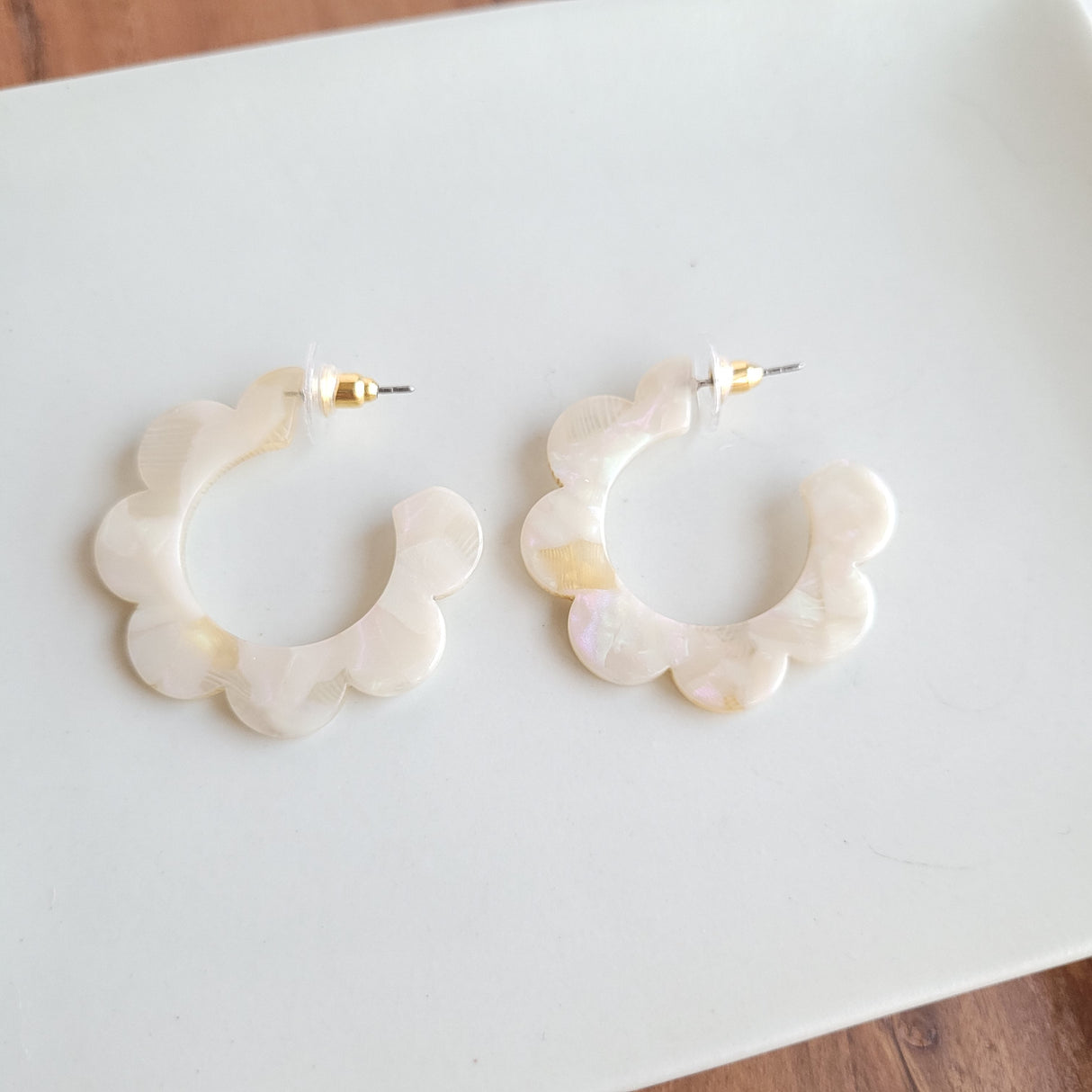 Flora Hoops - Cream from Spiffy & Splendid