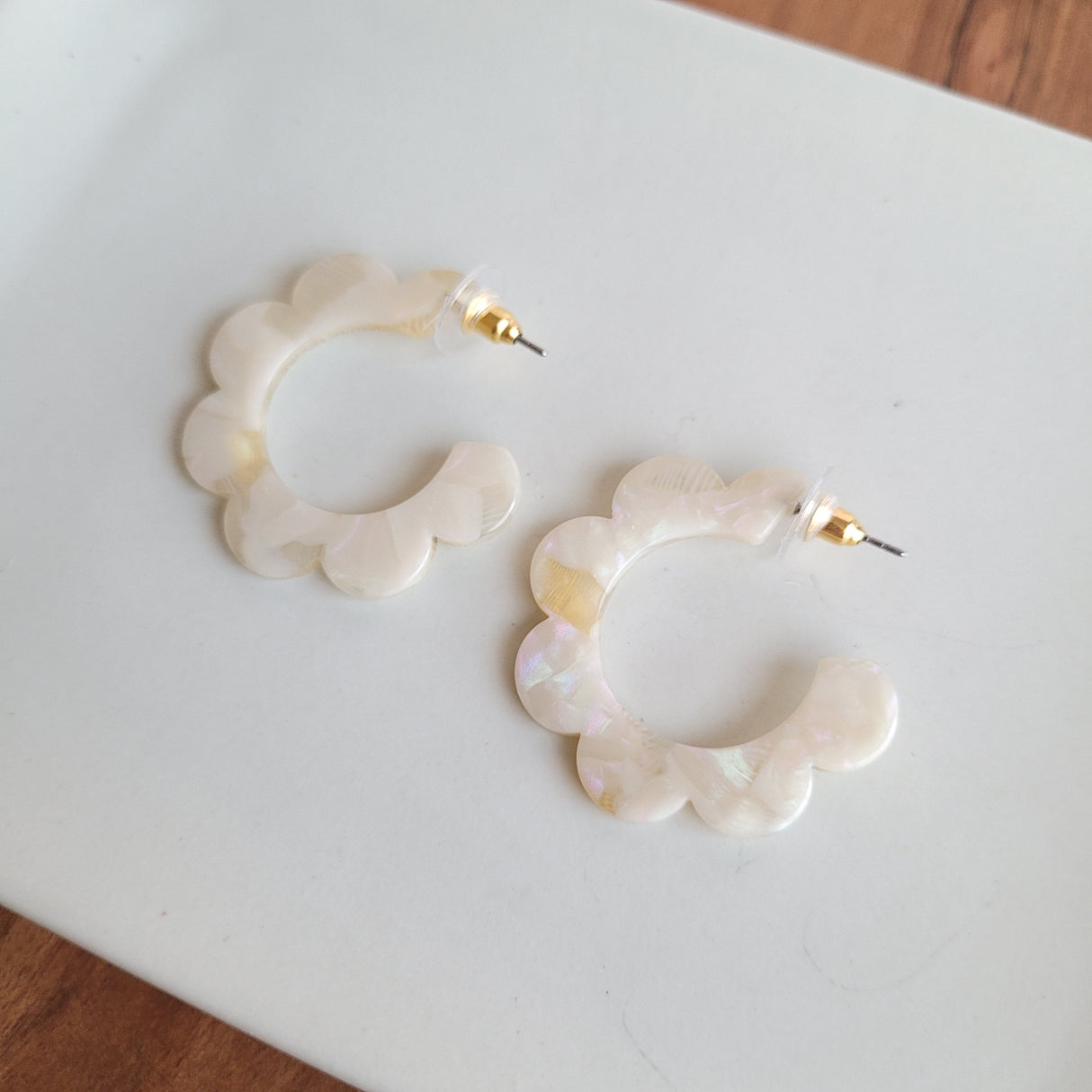 Flora Hoops - Cream from Spiffy & Splendid