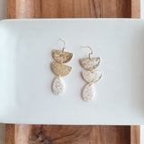 Aria Earrings - Pebble from Spiffy & Splendid