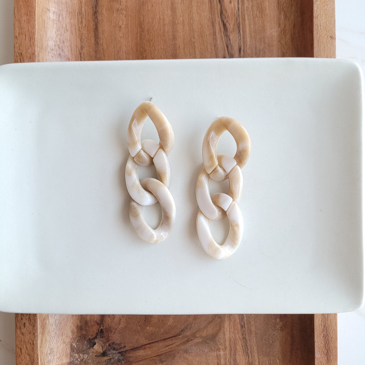Brooklyn Earrings - Neutral from Spiffy & Splendid