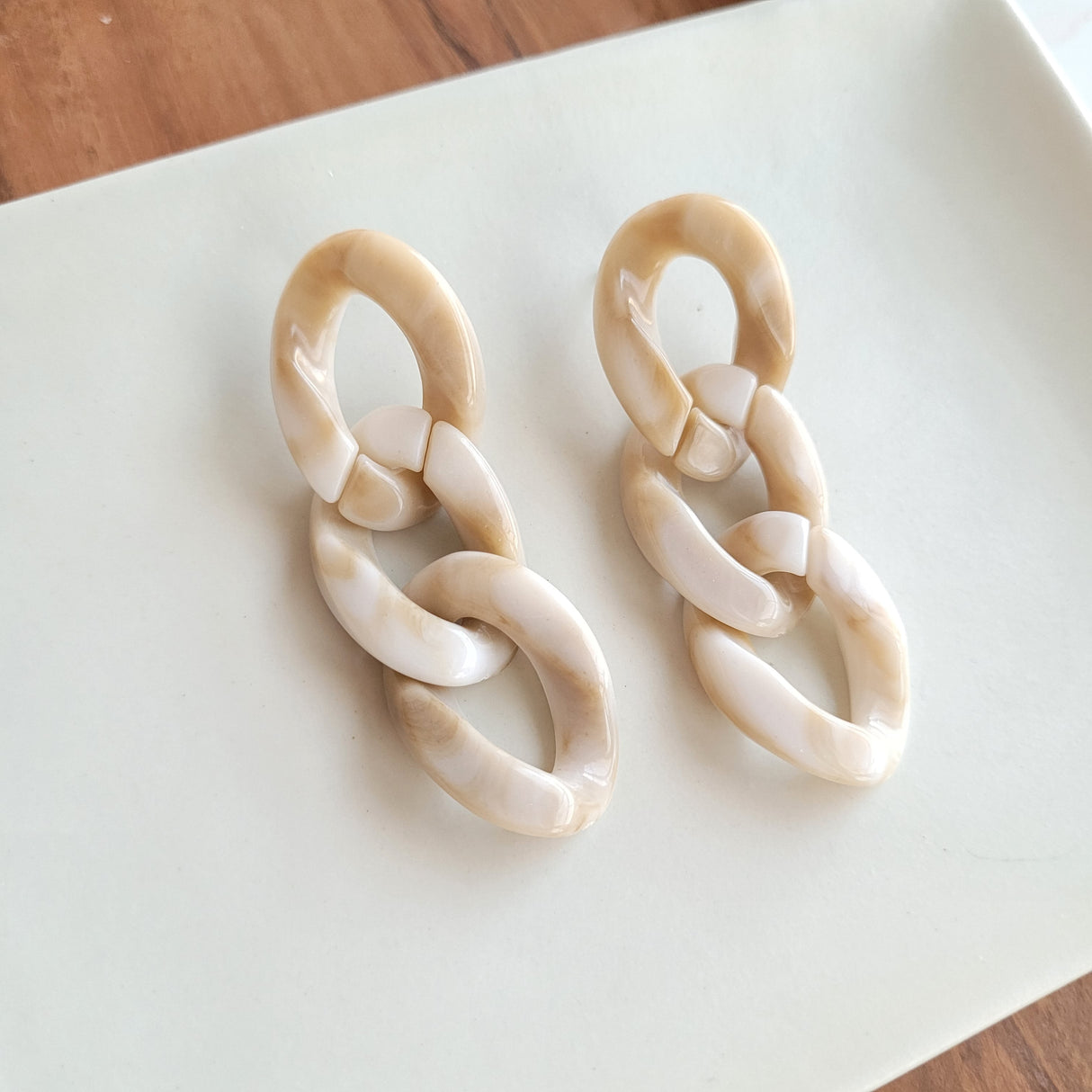 Brooklyn Earrings - Neutral from Spiffy & Splendid