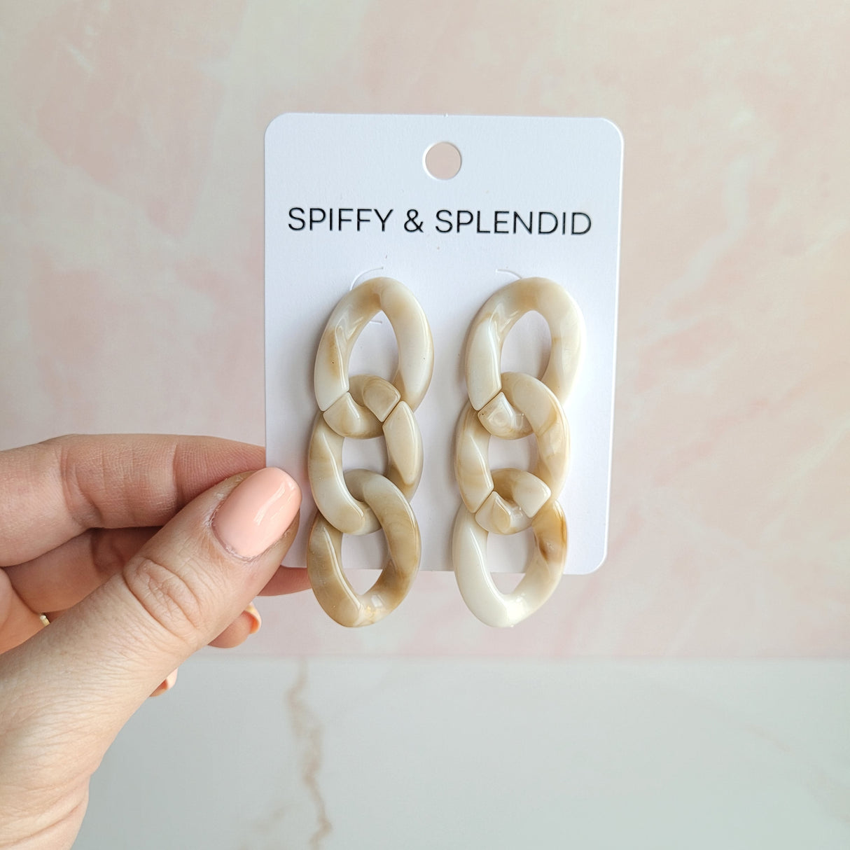 Brooklyn Earrings - Neutral from Spiffy & Splendid