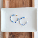 Camy Hoops - Greek Goddess Blue from Spiffy & Splendid