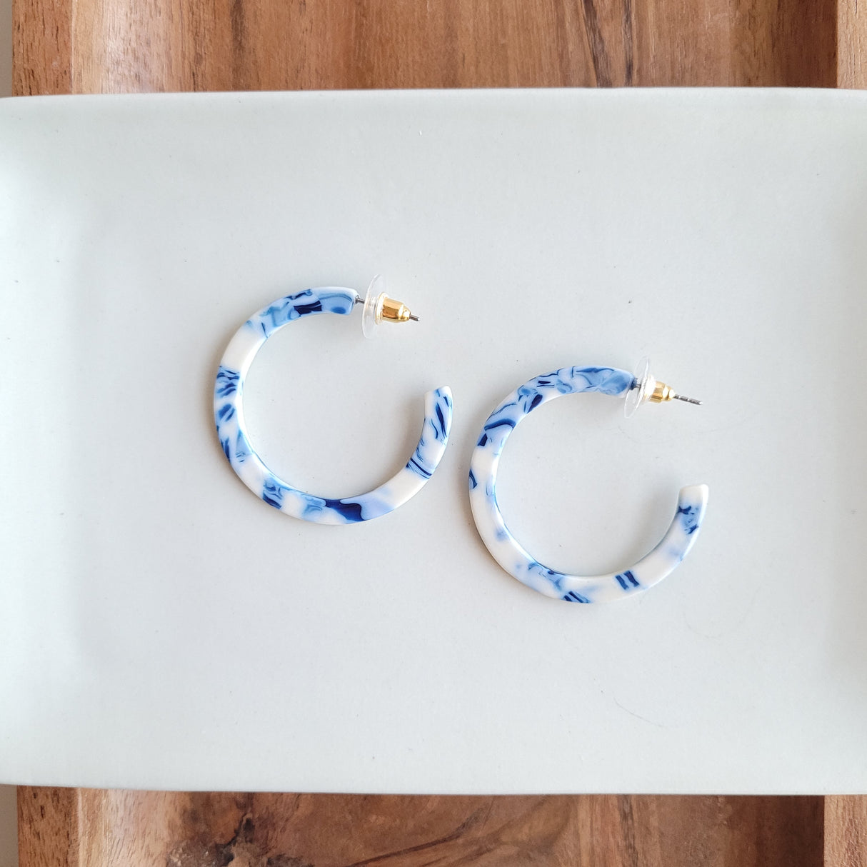 Camy Hoops - Greek Goddess Blue from Spiffy & Splendid