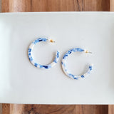 Camy Hoops - Greek Goddess Blue from Spiffy & Splendid
