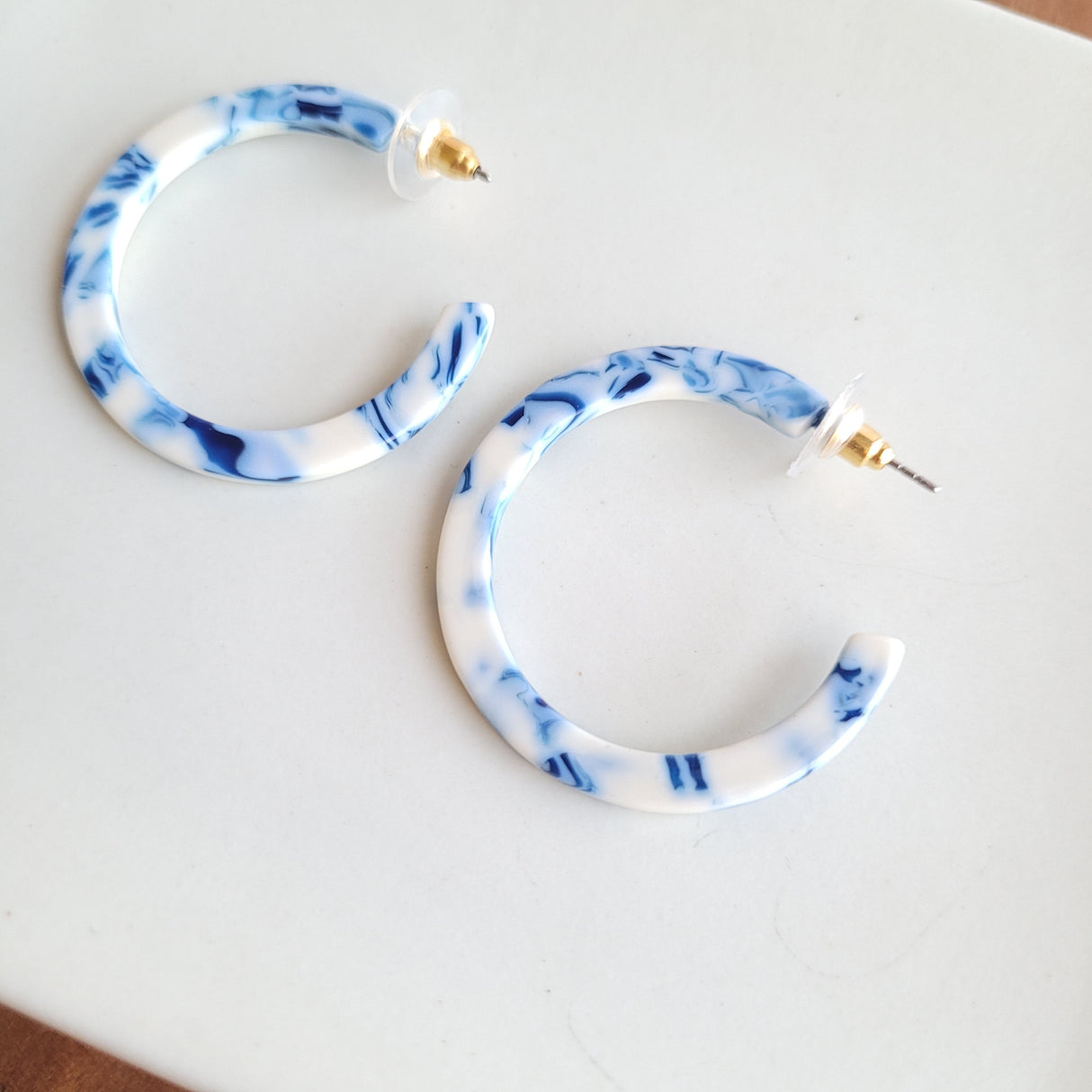 Camy Hoops - Greek Goddess Blue from Spiffy & Splendid