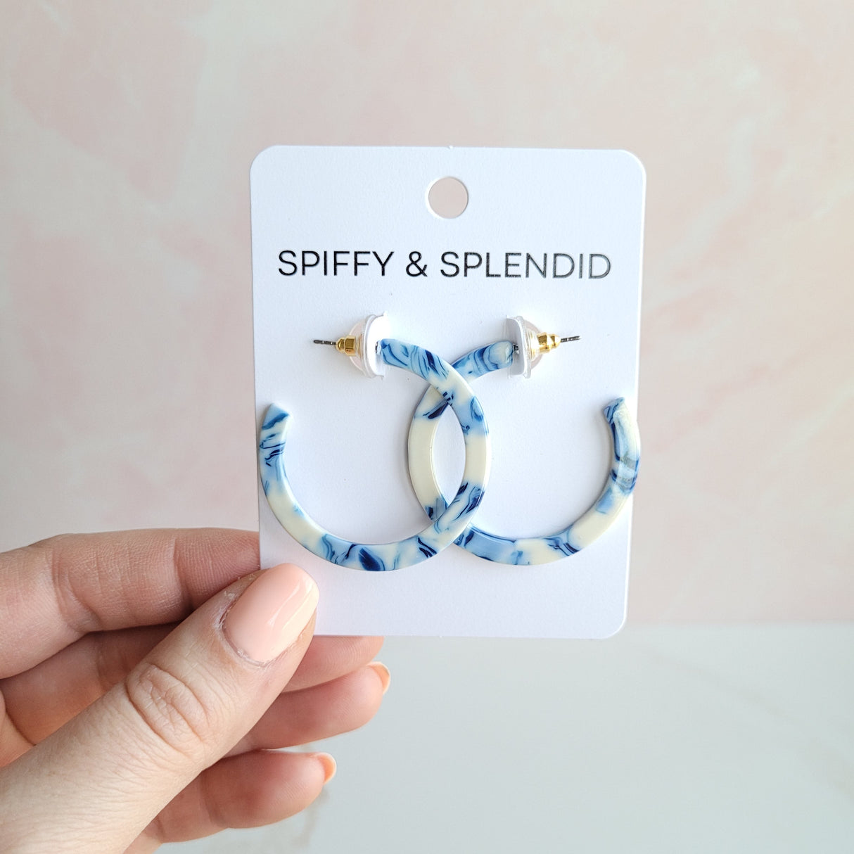 Camy Hoops - Greek Goddess Blue from Spiffy & Splendid