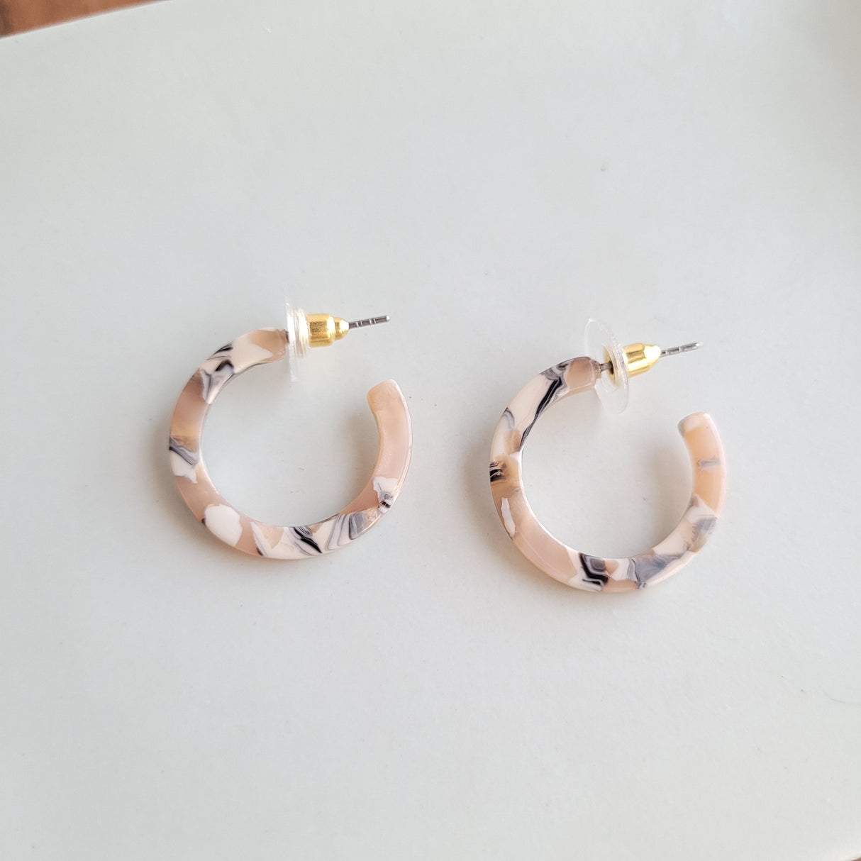 Cam Mini Hoops - Sandstone from Spiffy & Splendid