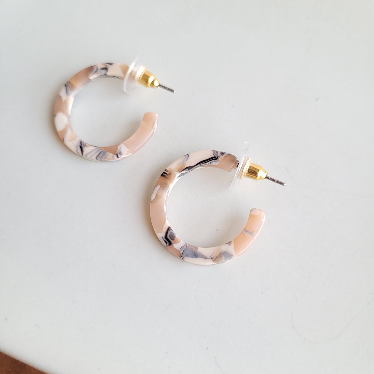 Cam Mini Hoops - Sandstone from Spiffy & Splendid