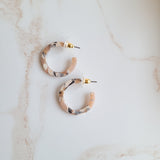 Cam Mini Hoops - Sandstone from Spiffy & Splendid