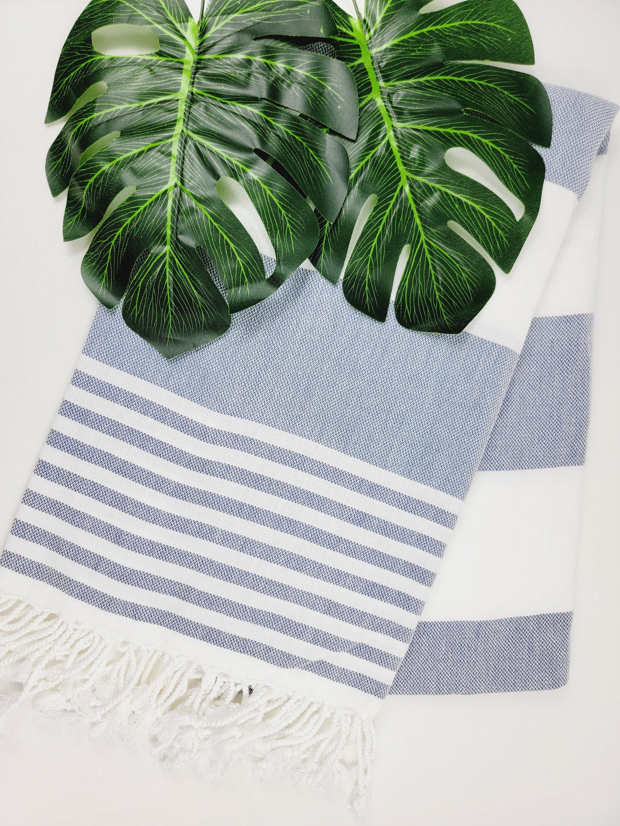 Beach/Bath Turkish Towel Easy carry Quick Dry - Navy from EBRU Home