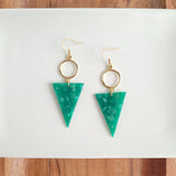 Olivia Earrings - Green from Spiffy & Splendid