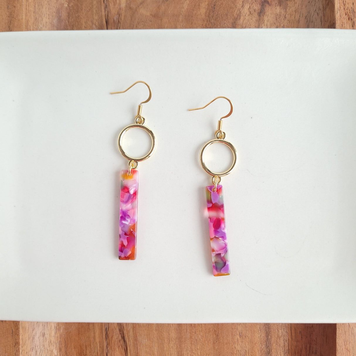 Isabella Earrings - Paradise Pink from Spiffy & Splendid