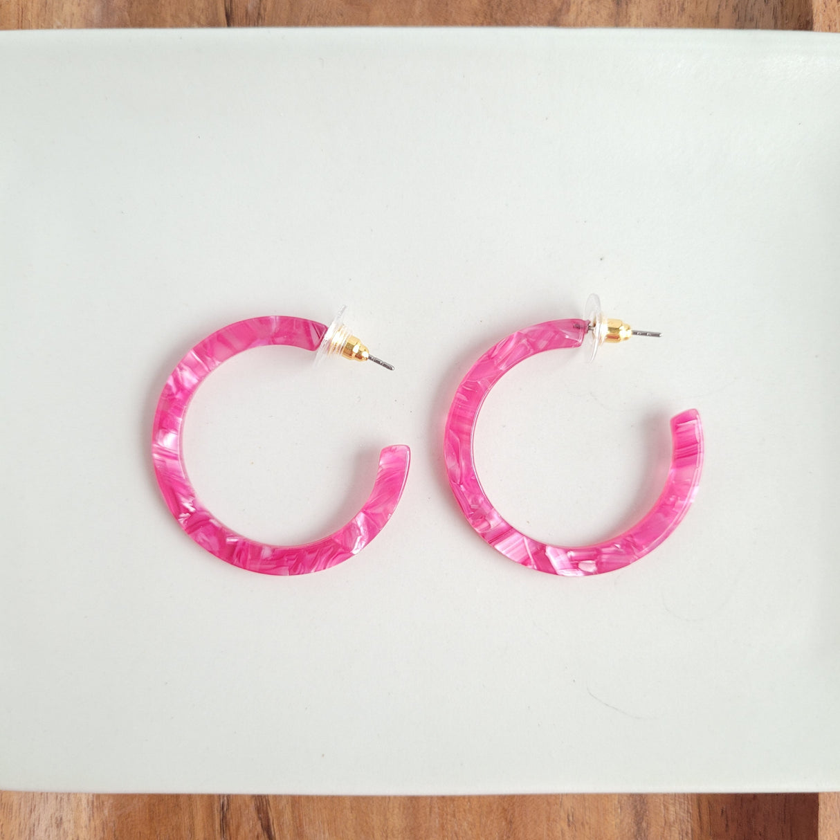 Camy Hoops - Raspberry from Spiffy & Splendid