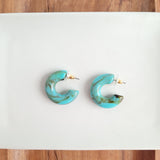 Chloe Hoops - Turquoise from Spiffy & Splendid