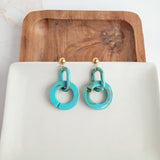 Cora Earrings - Turquoise from Spiffy & Splendid