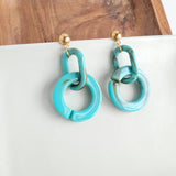 Cora Earrings - Turquoise from Spiffy & Splendid