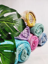 Bundle 5 Pack Bath,Beach Towel, Waffle Tie dye Towel from EBRU Home