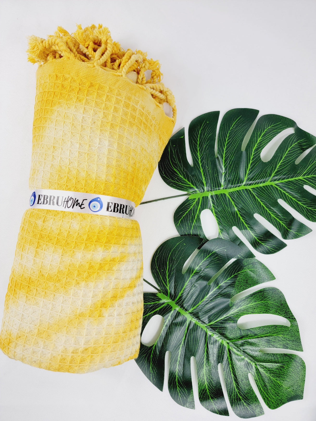 Bundle 5 Pack Bath,Beach Towel, Waffle Tie dye Towel from EBRU Home