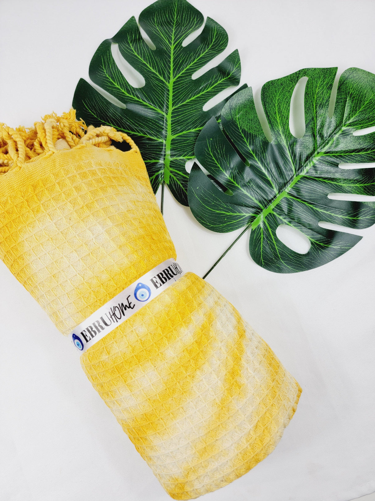 Bath Towel, Waffle Towel, Turkish Beach Towel, Handmade Tie dye from EBRU Home