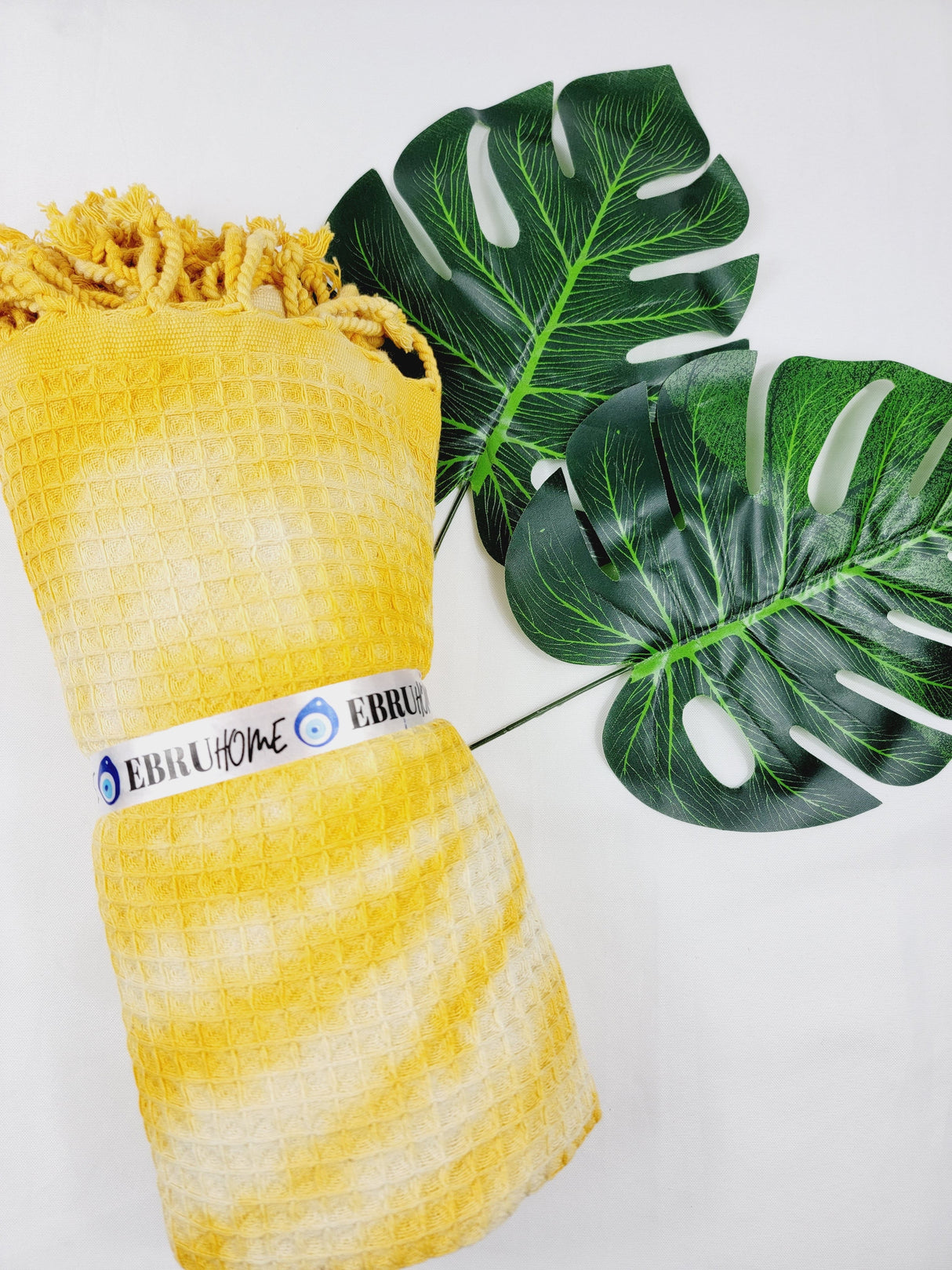 Bath Towel, Waffle Towel, Turkish Beach Towel, Handmade Tie dye from EBRU Home