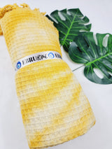 Bath Towel, Waffle Towel, Turkish Beach Towel, Handmade Tie dye from EBRU Home