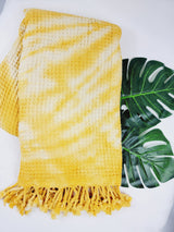 Bath Towel, Waffle Towel, Turkish Beach Towel, Handmade Tie dye from EBRU Home