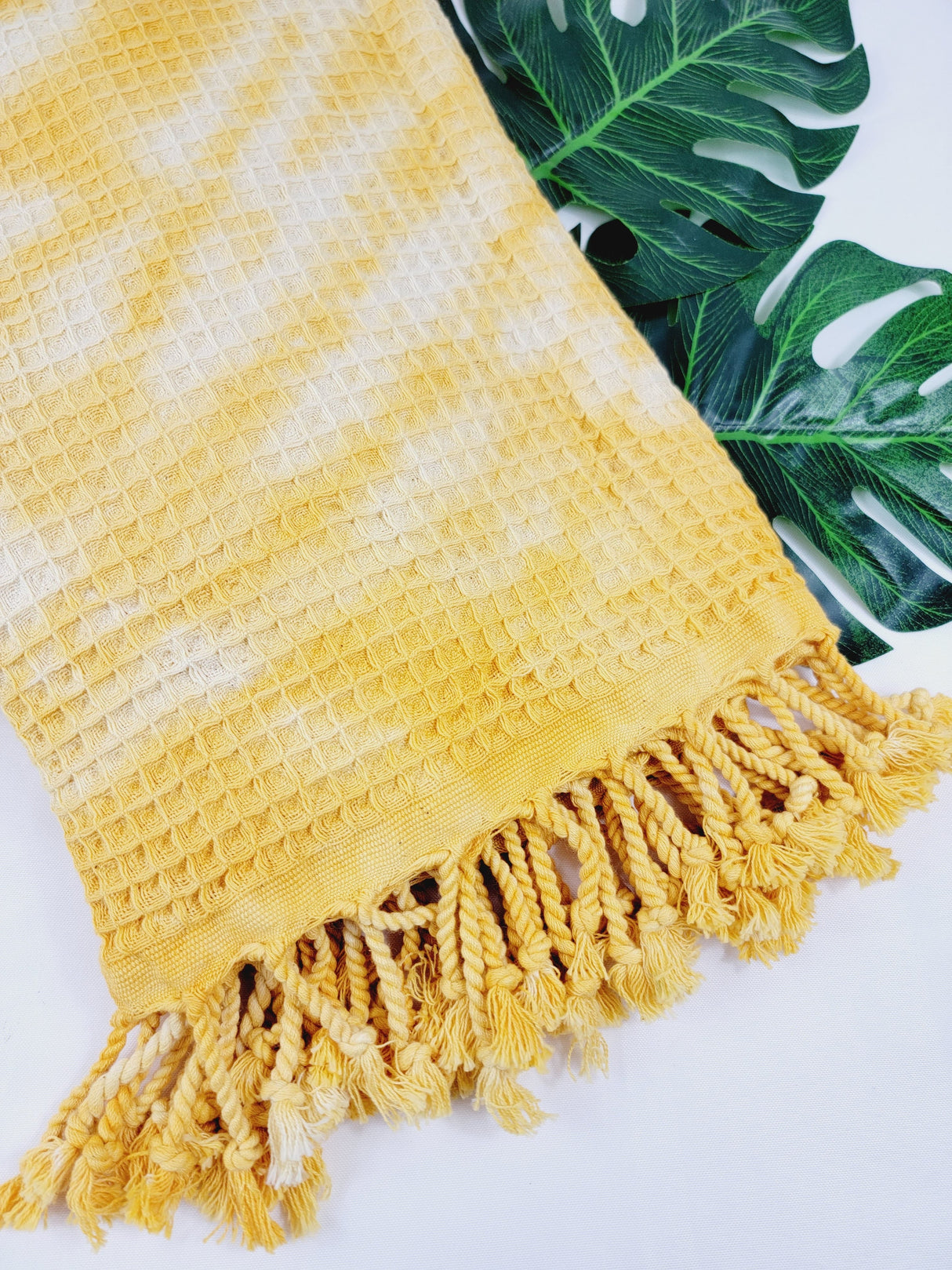 Bath Towel, Waffle Towel, Turkish Beach Towel, Handmade Tie dye from EBRU Home
