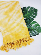 Bath Towel, Waffle Towel, Turkish Beach Towel, Handmade Tie dye from EBRU Home