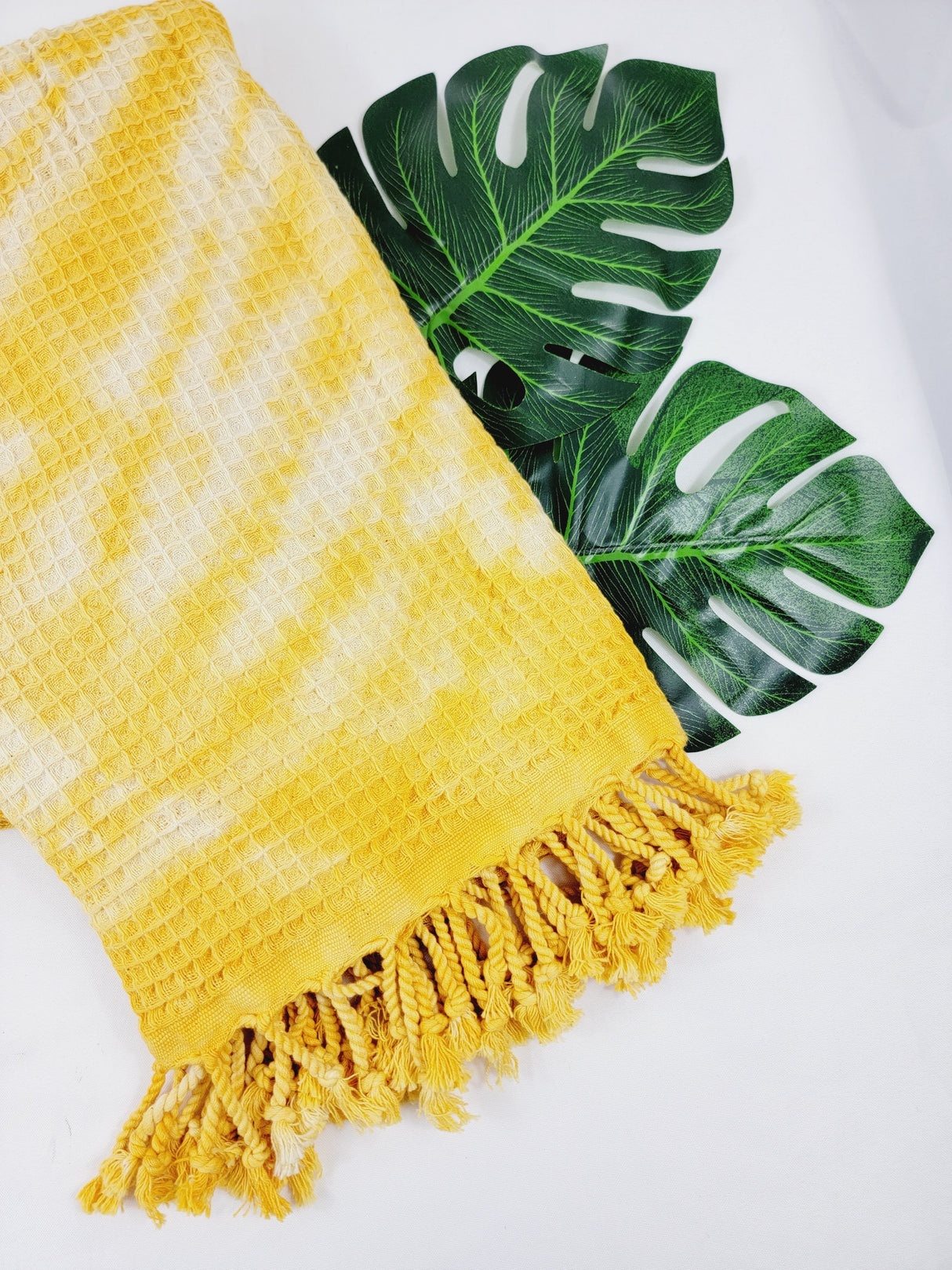 Bath Towel, Waffle Towel, Turkish Beach Towel, Handmade Tie dye from EBRU Home
