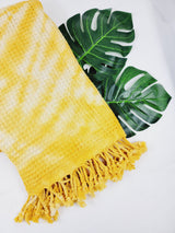 Bath Towel, Waffle Towel, Turkish Beach Towel, Handmade Tie dye from EBRU Home