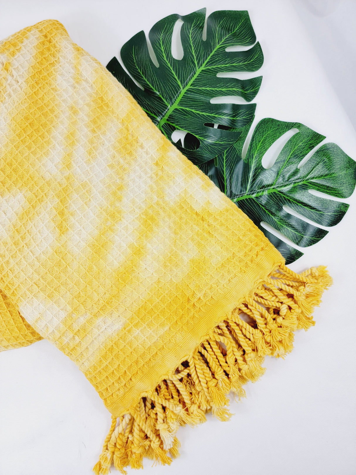 Bath Towel, Waffle Towel, Turkish Beach Towel, Handmade Tie dye from EBRU Home