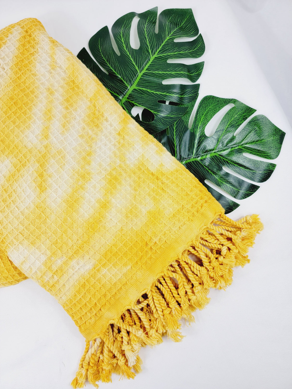 Bath Towel, Waffle Towel, Turkish Beach Towel, Handmade Tie dye from EBRU Home
