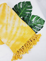 Bath Towel, Waffle Towel, Turkish Beach Towel, Handmade Tie dye from EBRU Home