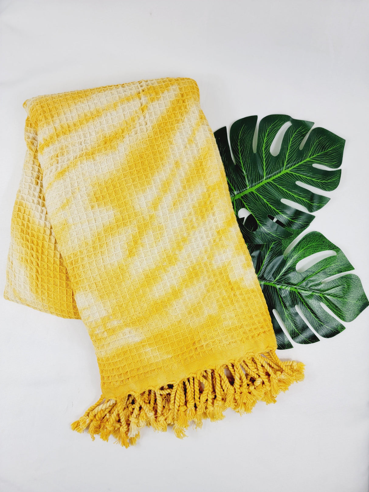 Bath Towel, Waffle Towel, Turkish Beach Towel, Handmade Tie dye from EBRU Home