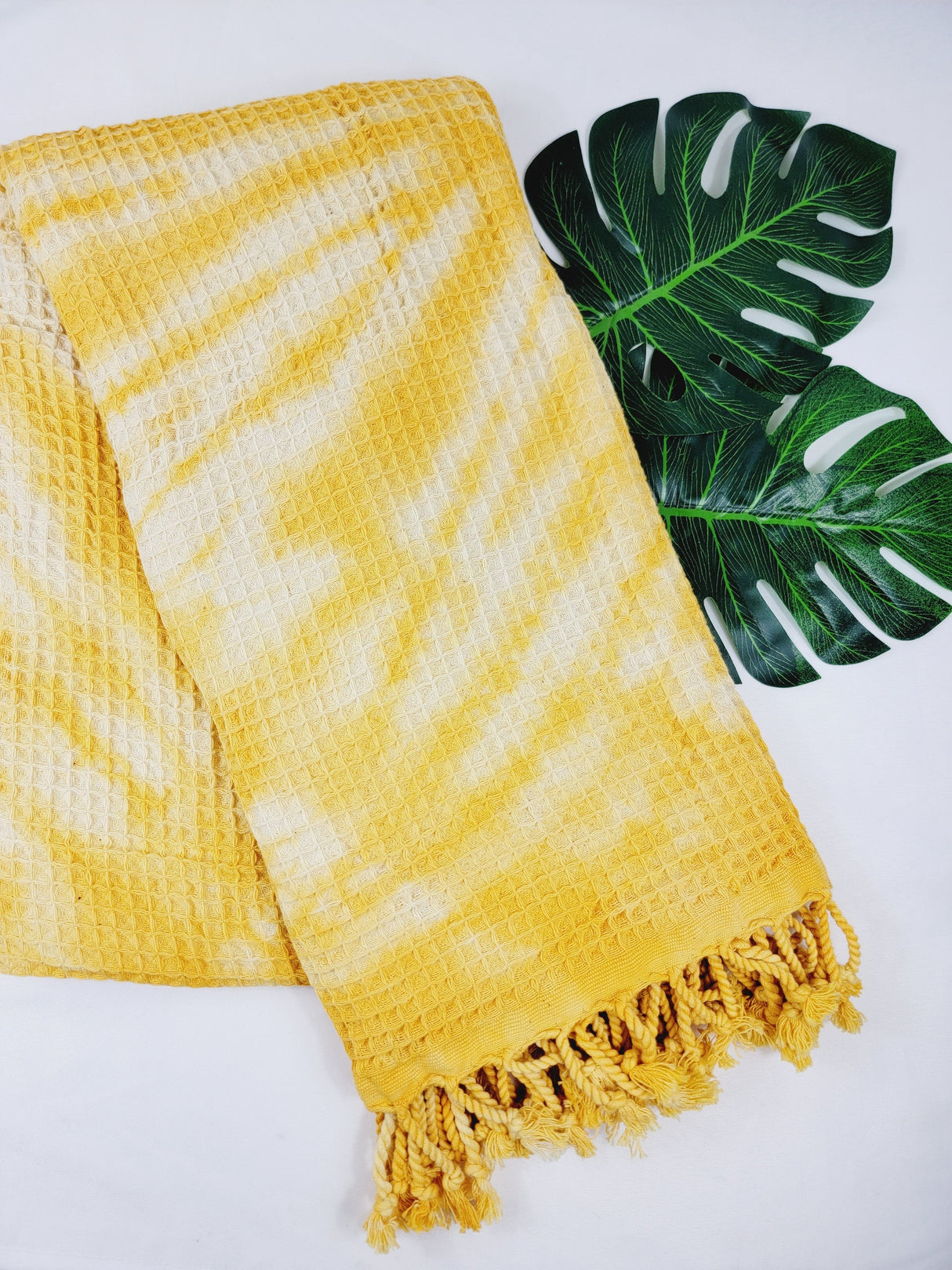 Bath Towel, Waffle Towel, Turkish Beach Towel, Handmade Tie dye from EBRU Home