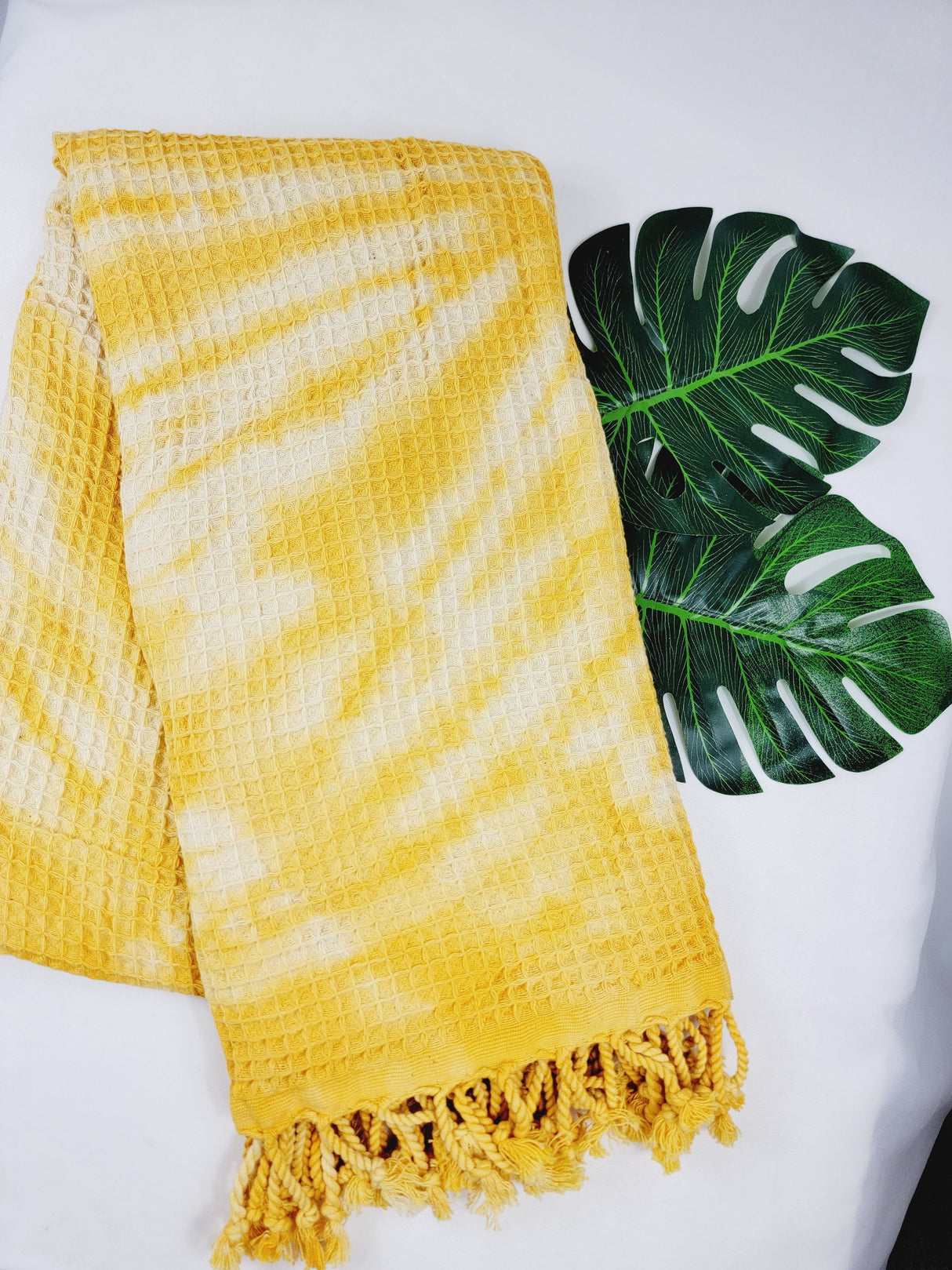Bath Towel, Waffle Towel, Turkish Beach Towel, Handmade Tie dye from EBRU Home