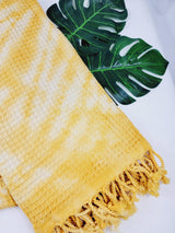 Bath Towel, Waffle Towel, Turkish Beach Towel, Handmade Tie dye from EBRU Home