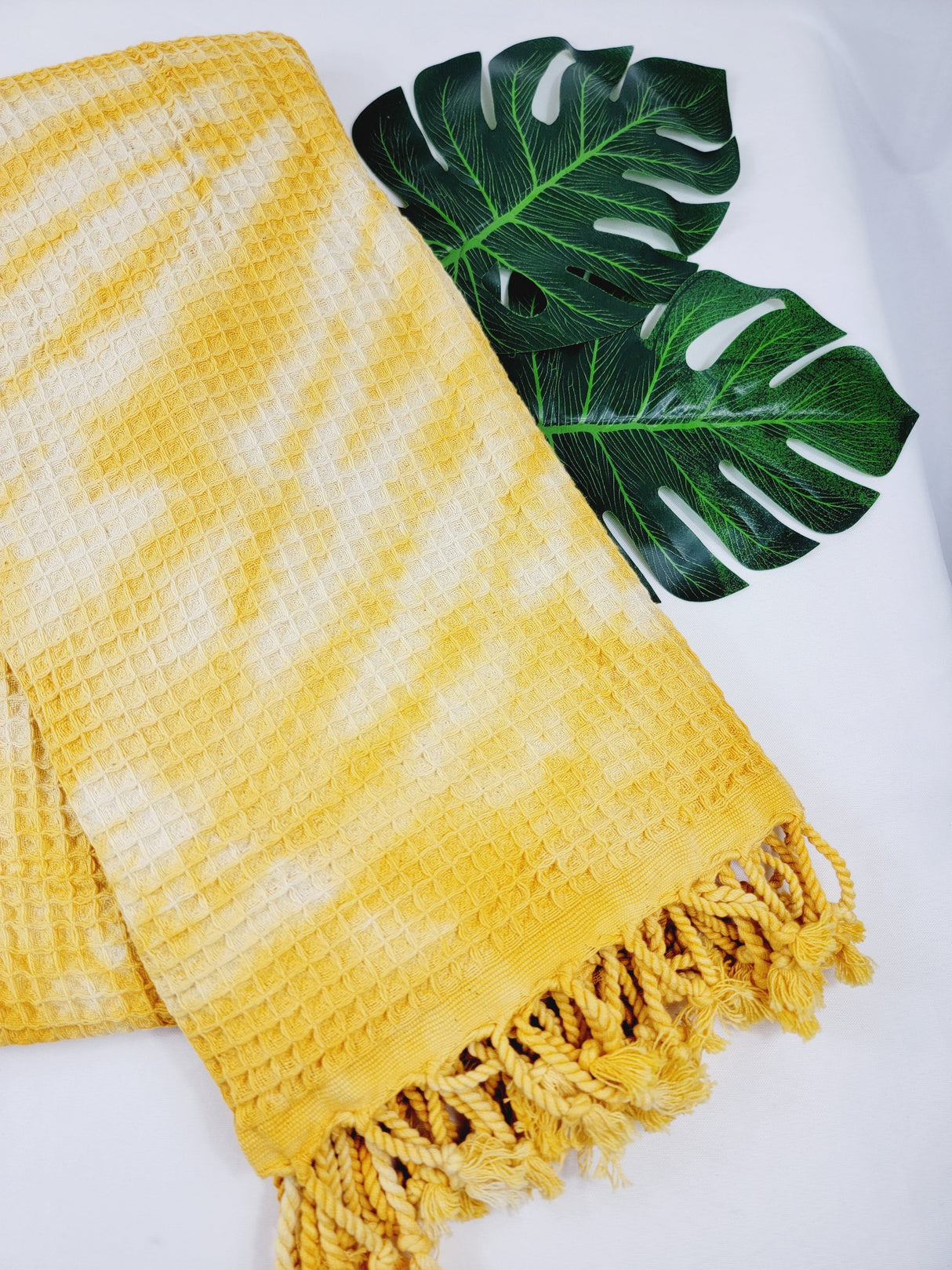 Bath Towel, Waffle Towel, Turkish Beach Towel, Handmade Tie dye from EBRU Home