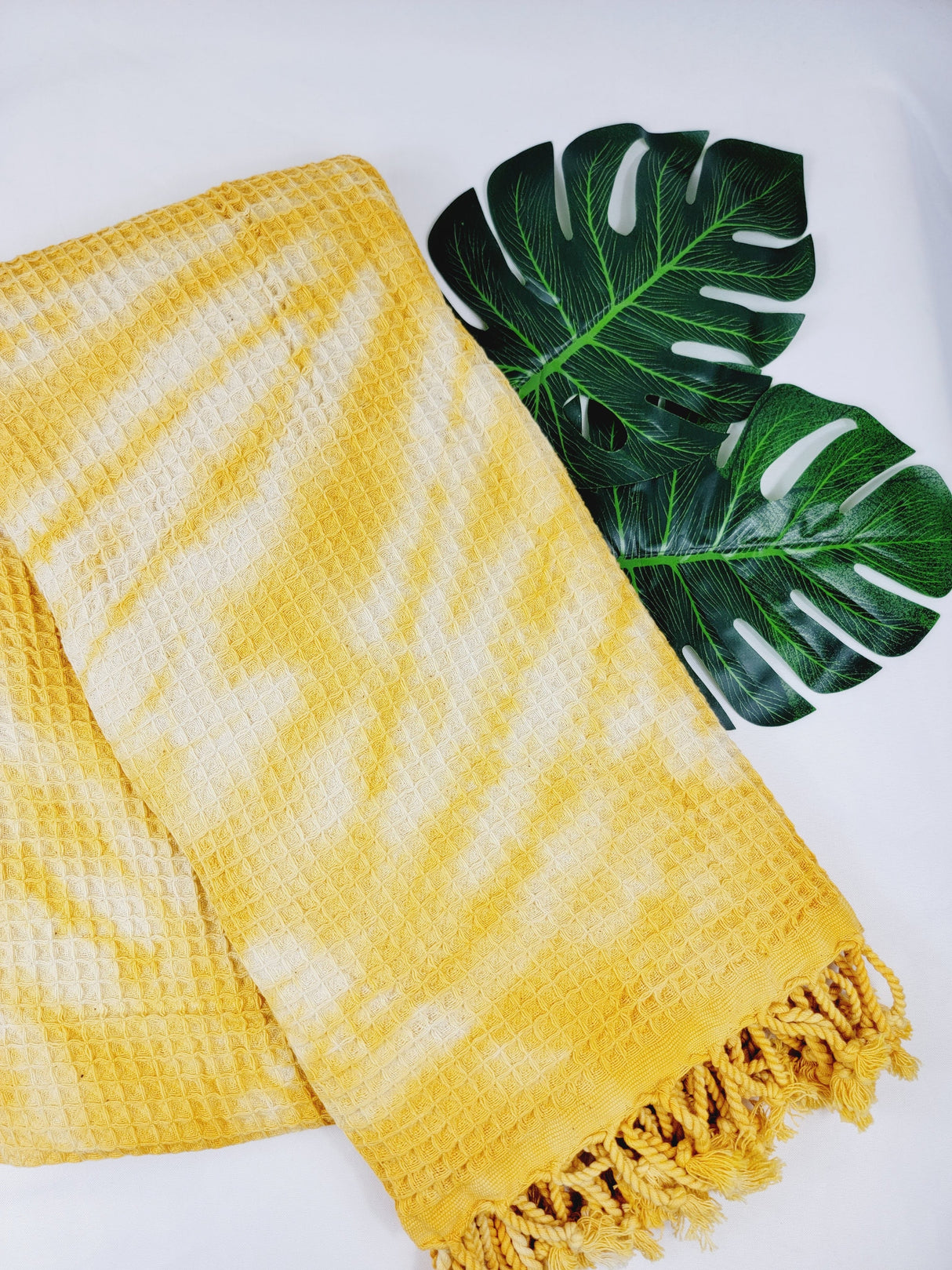 Bath Towel, Waffle Towel, Turkish Beach Towel, Handmade Tie dye from EBRU Home