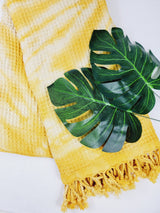 Bath Towel, Waffle Towel, Turkish Beach Towel, Handmade Tie dye from EBRU Home
