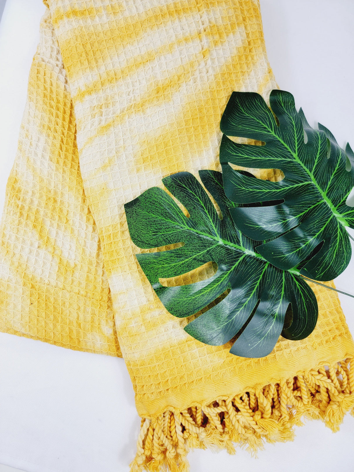 Bath Towel, Waffle Towel, Turkish Beach Towel, Handmade Tie dye from EBRU Home