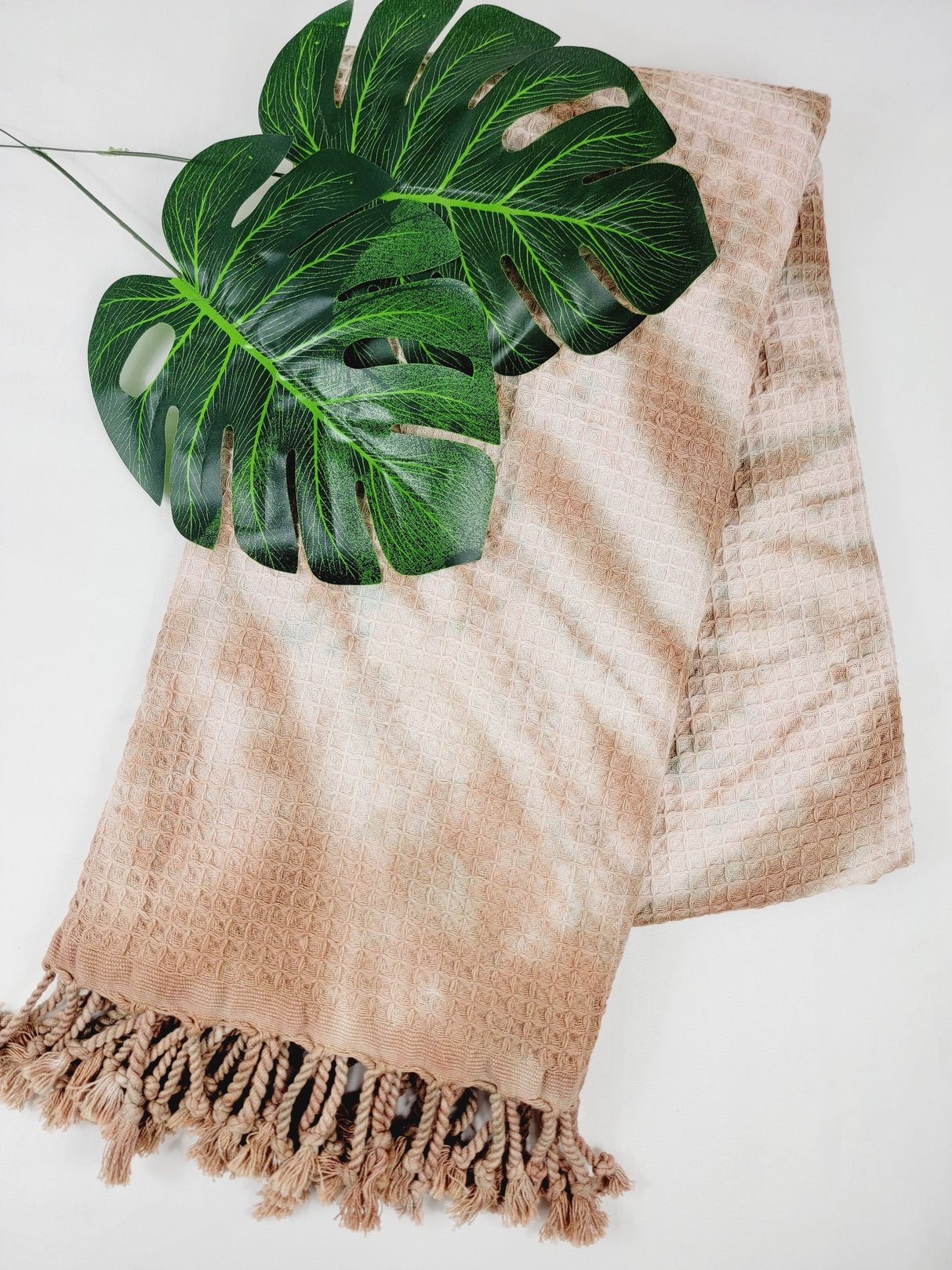 Bath Towel, Waffle Towel, Turkish Beach Towel, Handmade Tie dye from EBRU Home
