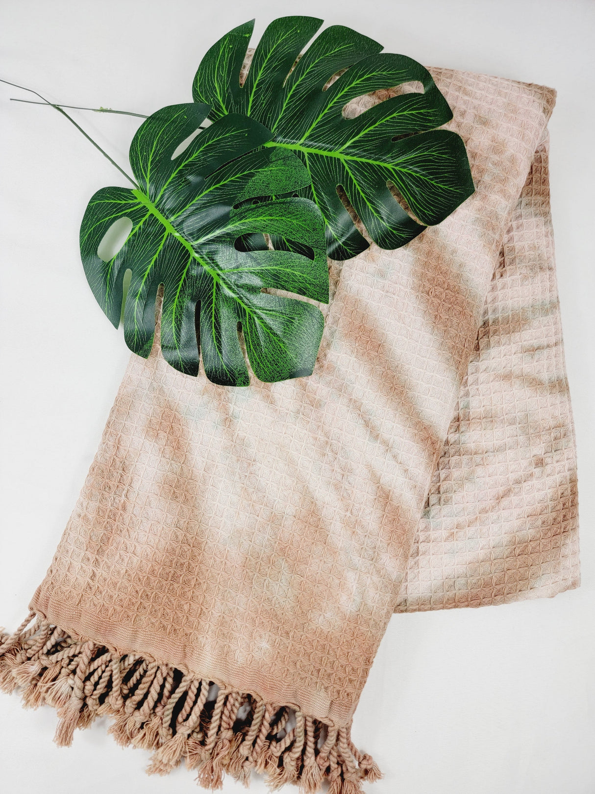 Bath Towel, Waffle Towel, Turkish Beach Towel, Handmade Tie dye from EBRU Home